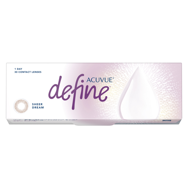 ワンデー アキュビュー ディファイン モイスト シアードリーム ベージュ