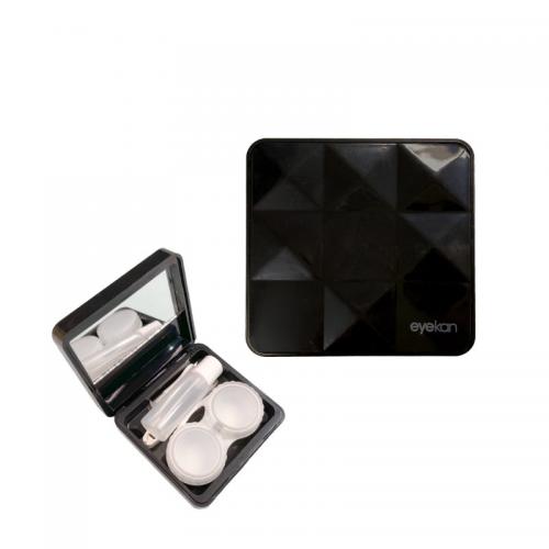 菱格柄レンズケース(K1905)ブラック