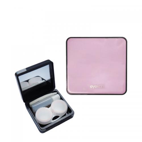 シンプルツートーンレンズケース(K1829)ピンク